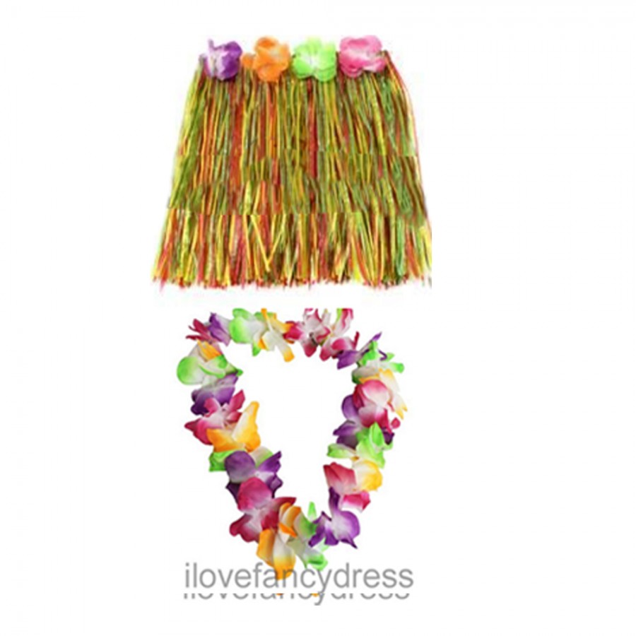 Hawaiian Hula Skirt Women Ass Hole